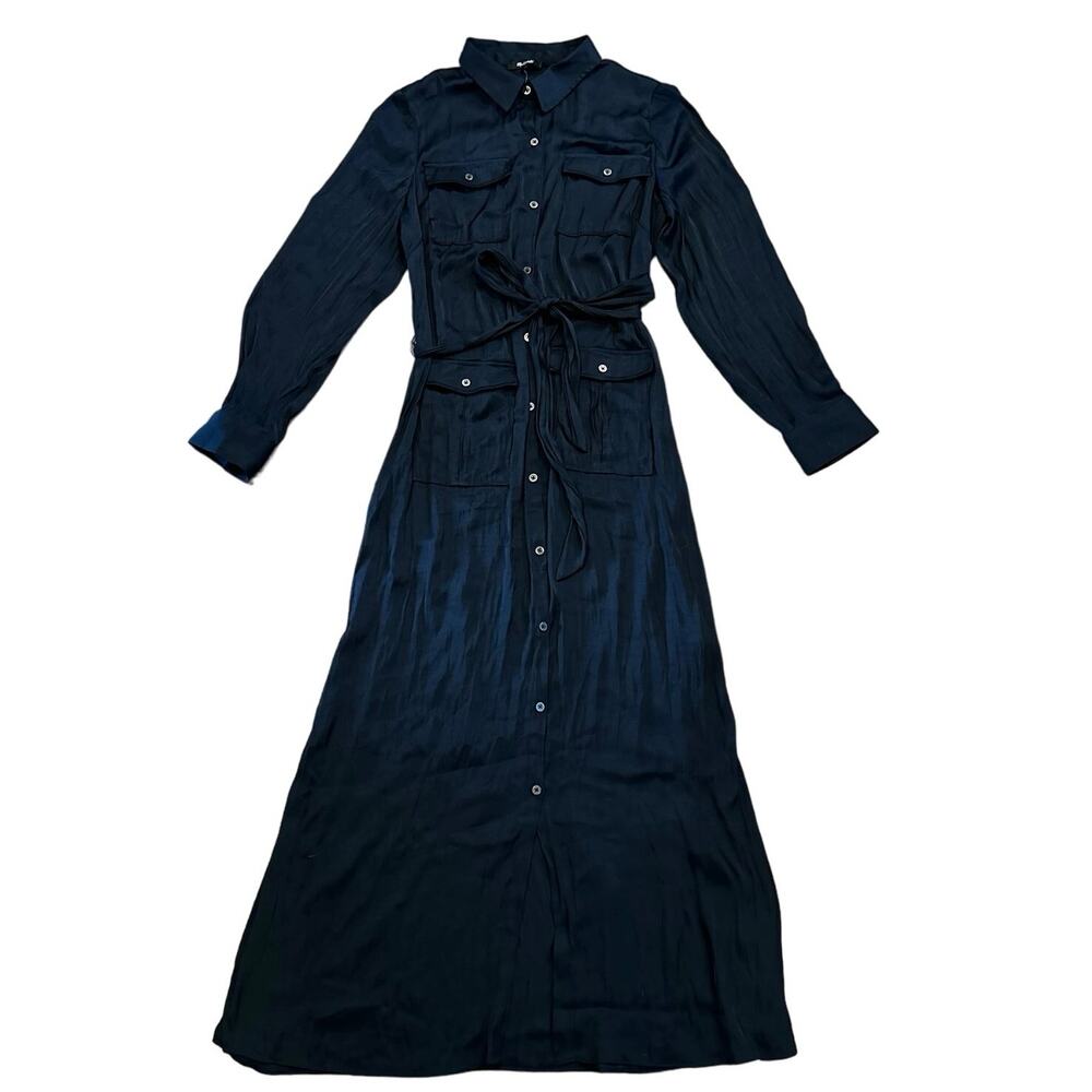 Nwt Madewell Button-Front Utility Shirtdress In S… - image 5